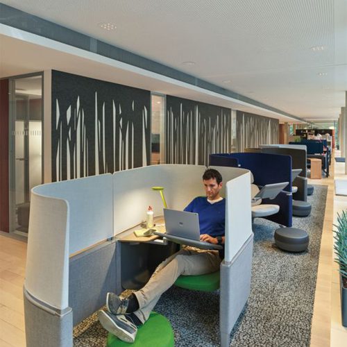 نحوه طراحی فضای کاری فردی راحت و کارآمد در دفاتر